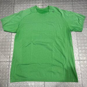 Lululemon Metal Vent Tech short sleeve workout shirt 1.0 Medium Green Kelly XL
